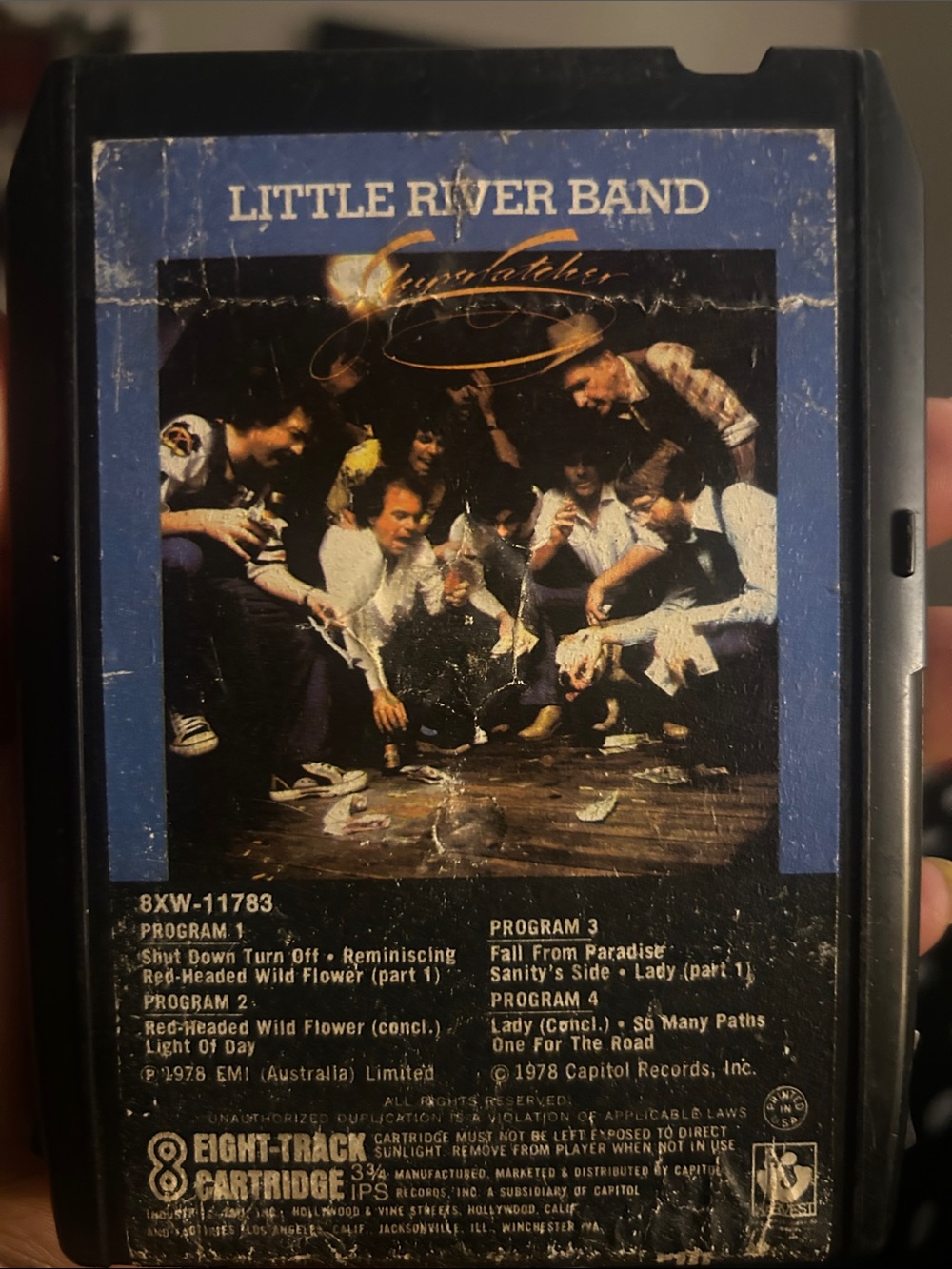 Vintage Little River Band Sleeper Catcher 1978 8-Track Tape Capitol